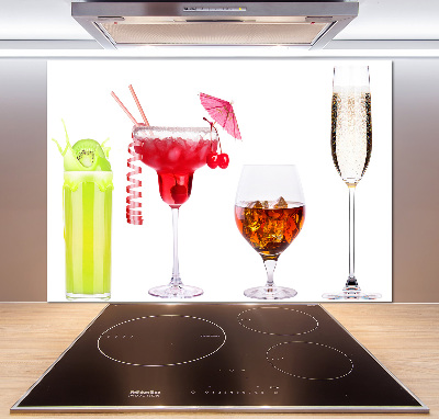 Panel do kuchyně Sada drinků