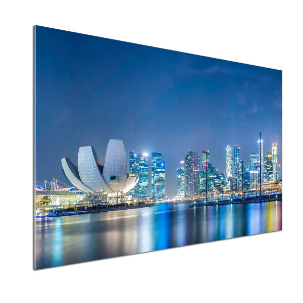 Panel do kuchyně Singapur noc