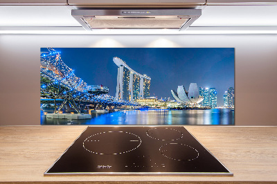 Panel do kuchyně Singapur noc