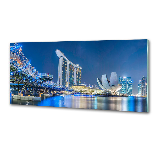 Panel do kuchyně Singapur noc
