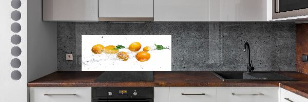 Panel do kuchyně Pomeranče a voda
