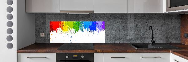 Panel do kuchyně Duhové skvrny