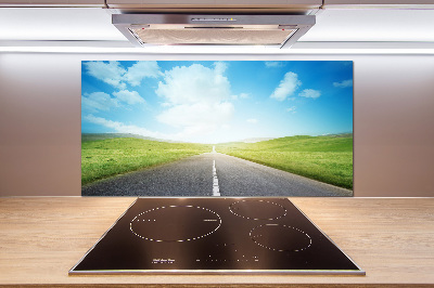 Panel do kuchyně Cesta přes louku