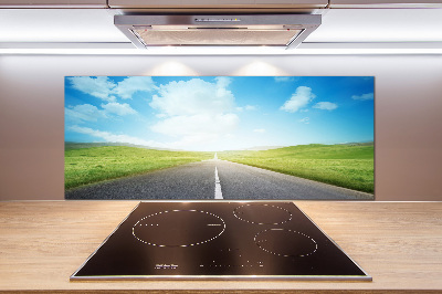Panel do kuchyně Cesta přes louku