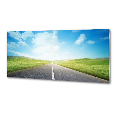 Panel do kuchyně Cesta přes louku