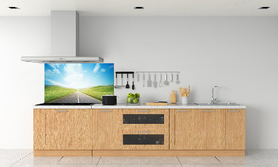 Panel do kuchyně Cesta přes louku