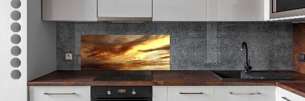 Panel do kuchyně Východ slunde