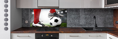 Panel do kuchyně Nohy fotbalisty