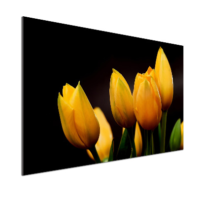 Panel do kuchyně Žluté tulipány