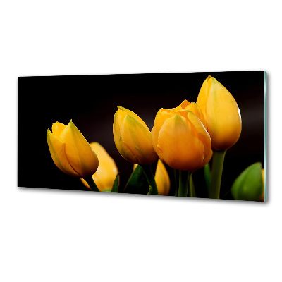 Panel do kuchyně Žluté tulipány