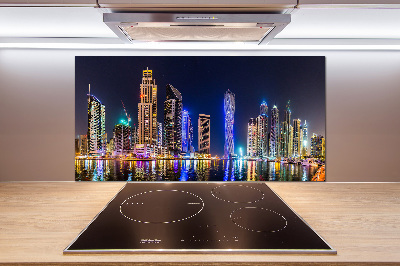 Dekorační panel sklo Noční Dubai
