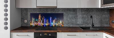 Dekorační panel sklo Noční Dubai