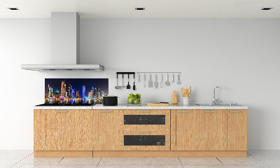 Dekorační panel sklo Noční Dubai