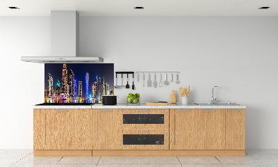 Dekorační panel sklo Noční Dubai