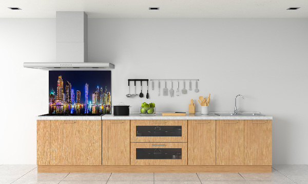 Dekorační panel sklo Noční Dubai