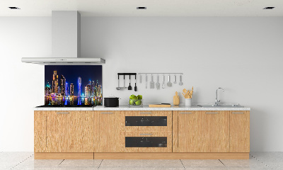 Dekorační panel sklo Noční Dubai