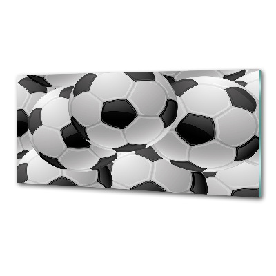 Dekorační panel sklo Fotbal