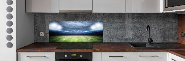 Skleněný panel do kuchyně Stadion