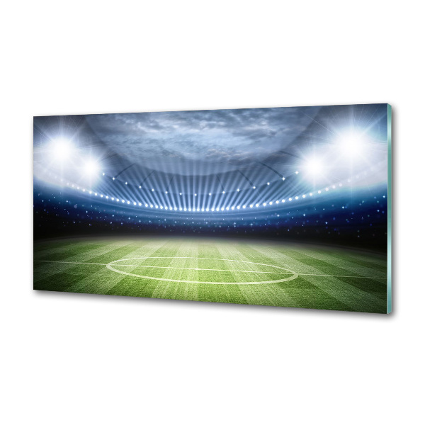 Skleněný panel do kuchyně Stadion