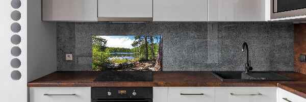 Panel do kuchyně Lesní panorama