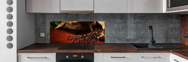Dekorační panel sklo Zrnka kávy