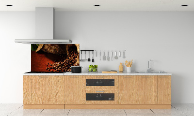 Dekorační panel sklo Zrnka kávy