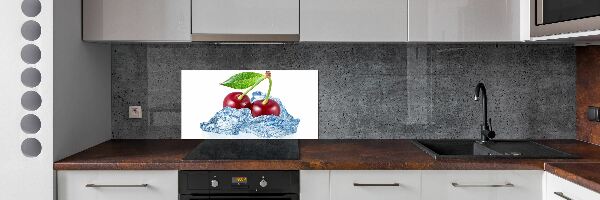 Panel do kuchyně Višně s ledem