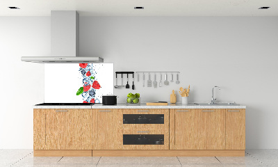 Panel lacobel Lesní ovoce s ledem