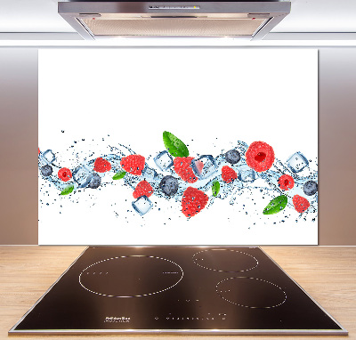Panel lacobel Lesní ovoce s ledem