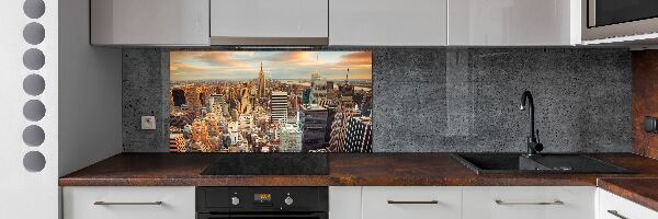 Panel lacobel New York ptačí pohled