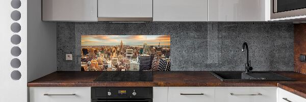 Panel lacobel New York ptačí pohled