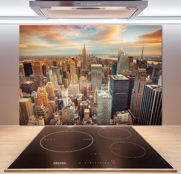 Panel lacobel New York ptačí pohled