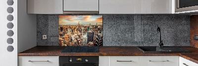 Panel lacobel New York ptačí pohled