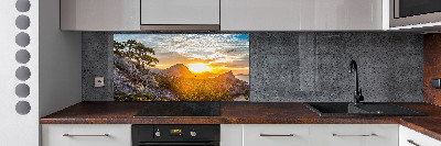 Panel do kuchyně Západ slunce