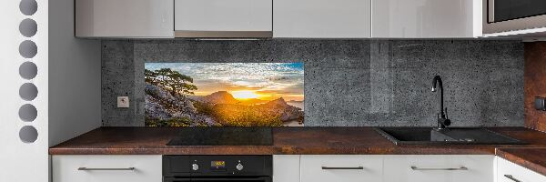 Panel do kuchyně Západ slunce
