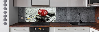Panel lacobel Třešeň v dešti