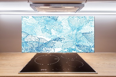 Panel do kuchyně Havajské květiny