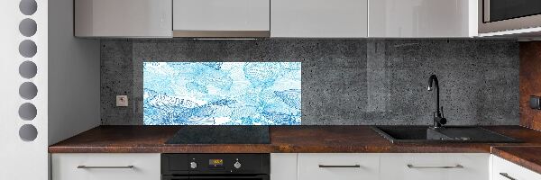 Panel do kuchyně Havajské květiny