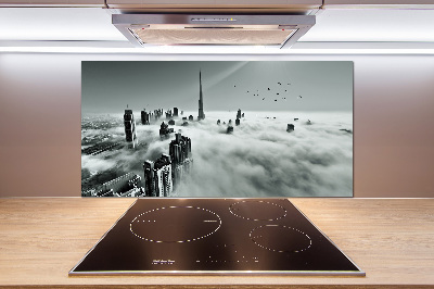 Panel do kuchyně Mlha nad Dubajem