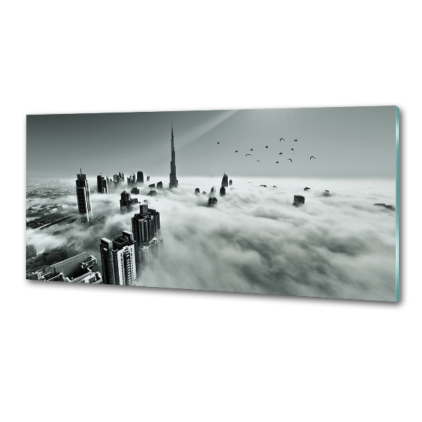 Panel do kuchyně Mlha nad Dubajem