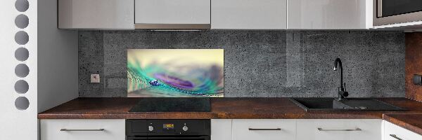 Panel do kuchyně Kapka na peří