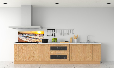 Panel lacobel Západ slunce pláž