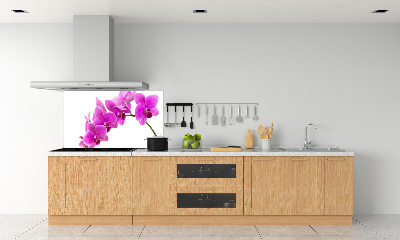 Panel do kuchyně Růžová orchidej