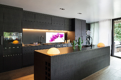 Panel do kuchyně Růžová orchidej