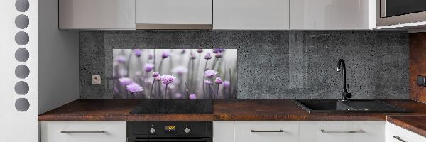 Panel do kuchyně Květiny pažitky
