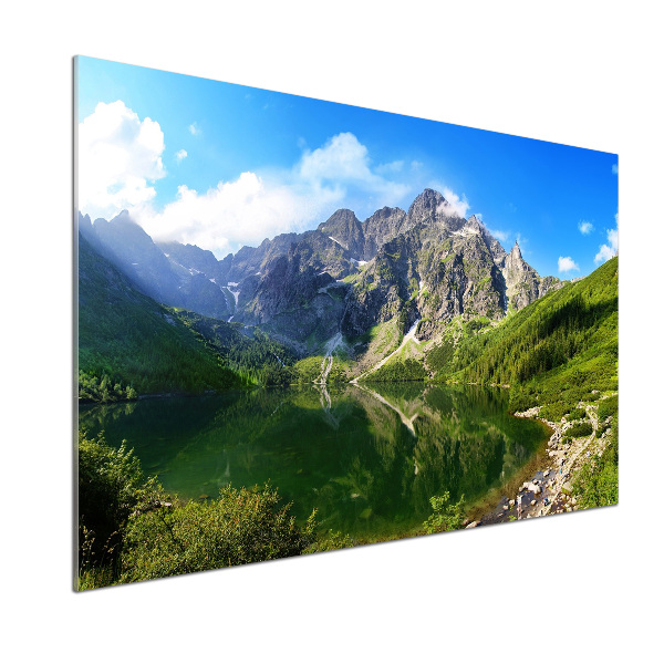 Panel do kuchyně Mořské oko Tatry