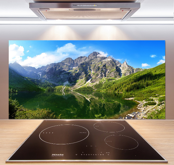 Panel do kuchyně Mořské oko Tatry
