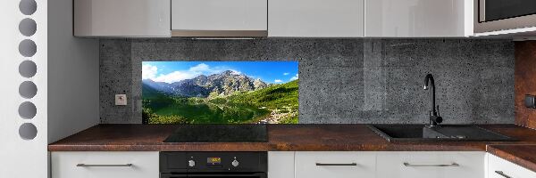 Panel do kuchyně Mořské oko Tatry