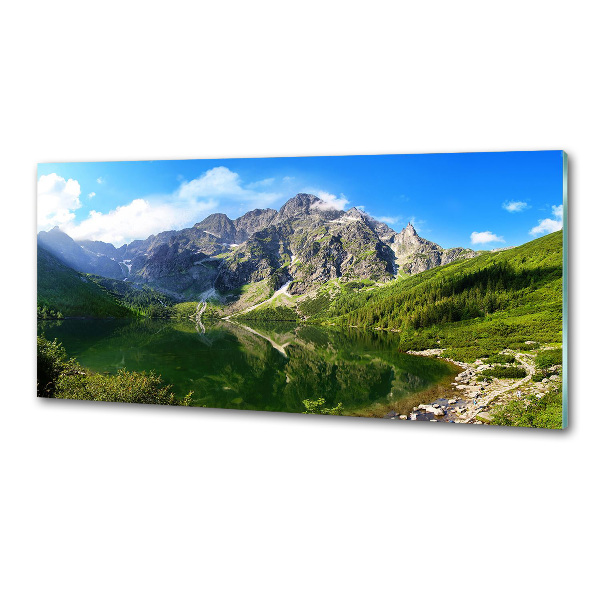 Panel do kuchyně Mořské oko Tatry