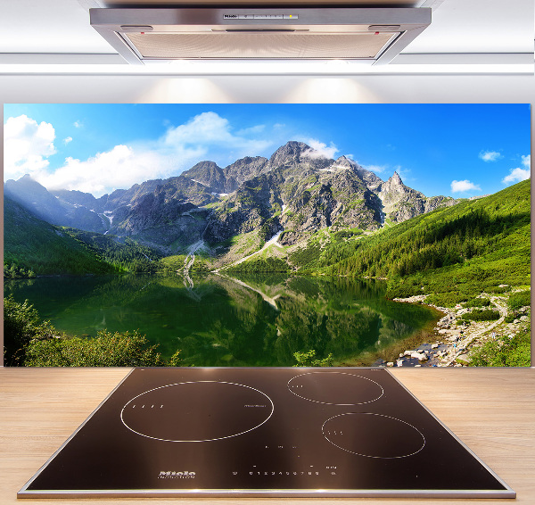 Panel do kuchyně Mořské oko Tatry